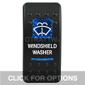 CONTURA II, WINDSHIELD WASHER, BLUE LENS, LOWER INDEPENDENT
