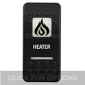 CONTURA II, HEATER, WHITE LENS, LOWER INDEPENDENT