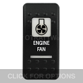 CONTURA II, ENGINE FAN, WHITE LENS, LOWER INDEPENDENT