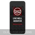 CONTURA II, LIVE WELL AERATOR, RED LENS, LOWER INDEPENDENT
