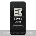CONTURA II, DRIVING LIGHTS, WHITE LENS, UPPER INDEPENDENT