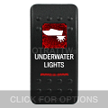 CONTURA II, UNDERWATER LIGHTS, RED LENS, UPPER INDEPENDENT