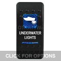 CONTURA II, UNDERWATER LIGHTS, BLUE LENS, UPPER INDEPENDENT
