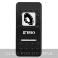 CONTURA II, STEREO, WHITE LENS, ROCKER ONLY
