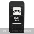 CONTURA II, LIGHT BAR, WHITE LENS, ROCKER ONLY