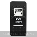 CONTURA II, ROOF LIGHTS, WHITE LENS, LOWER INDEPENDENT