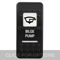 CONTURA II, BILGE PUMP, WHITE LENS, ROCKER ONLY