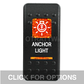 CONTURA II, ANCHOR LIGHT, AMBER LENS, UPPER INDEPENDENT