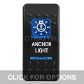 CONTURA II, ANCHOR LIGHT, BLUE LENS, UPPER INDEPENDENT