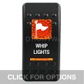 CONTURA II, WHIP LIGHTS, AMBER LENS, UPPER INDEPENDENT