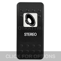 CONTURA II, STEREO, WHITE SINGLE LENS, SINGLE UPPER DEPENDENT