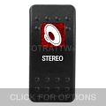 CONTURA II, STEREO, RED SINGLE LENS, SINGLE UPPER DEPENDENT