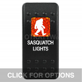 CONTURA II, SASQUATCH LIGHTS, AMBER SINGLE LENS, SINGLE UPPER DEPENDENT