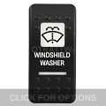 CONTURA II, WINDSHIELD WASHER, WHITE LENS, UPPER INDEPENDENT