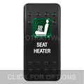 CONTURA II, SEAT HEATER, GREEN SINGLE LENS, SINGLE UPPER DEPENDENT