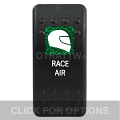 CONTURA II, RACE AIR, GREEN SINGLE LENS, SINGLE UPPER DEPENDENT