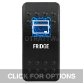 CONTURA II, FRIDGE, BLUE SINGLE LENS, SINGLE UPPER DEPENDENT