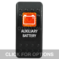 CONTURA II, AUXILIARY BATTERY, AMBER SINGLE LENS, SINGLE UPPER DEPENDENT CONTURA II, AUXILIARY BATTERY, AMBER SINGLE LENS, SINGLE UPPER DEPENDENT