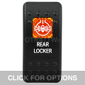 CONTURA II, REAR LOCKER, AMBER SINGLE LENS, SINGLE UPPER DEPENDENT