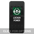 CONTURA II, LOCKER POWER, GREEN SINGLE LENS, SINGLE UPPER DEPENDENT