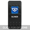 CONTURA II, BLOWER, BLUE SINGLE LENS, SINGLE UPPER DEPENDENT