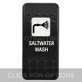 CONTURA II, SALTWATER WASH, WHITE SINGLE LENS, SINGLE UPPER DEPENDENT