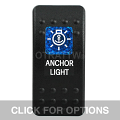 CONTURA II, ANCHOR LIGHT, BLUE SINGLE LENS, SINGLE UPPER DEPENDENT