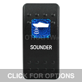 CONTURA II, SOUNDER, BLUE SINGLE LENS, SINGLE UPPER DEPENDENT