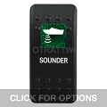 CONTURA II, SOUNDER, GREEN SINGLE LENS, SINGLE UPPER DEPENDENT