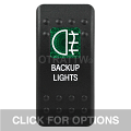 CONTURA II, BACKUP LIGHTS, GREEN SINGLE LENS, SINGLE UPPER DEPENDENT