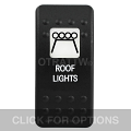 CONTURA II, ROOF LIGHTS, WHITE SINGLE LENS, SINGLE UPPER DEPENDENT