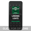 CONTURA II, LANDING LIGHTS, GREEN LENS, UPPER INDEPENDENT