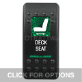 CONTURA II, DECK SEAT, GREEN LENS, UPPER INDEPENDENT