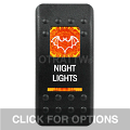 CONTURA II, NIGHT LIGHTS, AMBER LENS, LOWER INDEPENDENT
