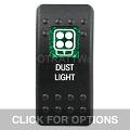 CONTURA II, DUST LIGHT, GREEN SINGLE LENS, SINGLE UPPER DEPENDENT