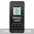 CONTURA II, ROADKILL LIGHTS, GREEN LENS, LOWER INDEPENDENT
