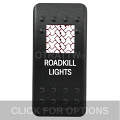 CONTURA II, ROADKILL LIGHTS, RED SINGLE LENS, SINGLE UPPER DEPENDENT