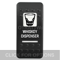 CONTURA II, WHISKEY DISPENSER, WHITE LENS, LOWER INDEPENDENT