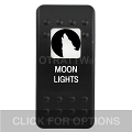 CONTURA II, MOON LIGHTS, WHITE SINGLE LENS, SINGLE UPPER DEPENDENT