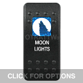 CONTURA II, MOON LIGHTS, BLUE SINGLE LENS, SINGLE UPPER DEPENDENT