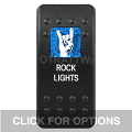 CONTURA II, ROCK LIGHTS, BLUE SINGLE LENS, SINGLE UPPER DEPENDENT