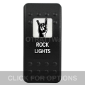 CONTURA II, ROCK LIGHTS, WHITE SINGLE LENS, SINGLE UPPER DEPENDENT