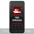 CONTURA II, FWD SPREADER, RED LENS, LOWER INDEPENDENT
