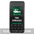 CONTURA II, FWD SPREADER, GREEN LENS, UPPER INDEPENDENT