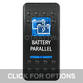 CONTURA II, BATTERY PARALLEL, BLUE LENS, UPPER INDEPENDENT