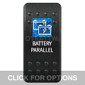 CONTURA II, BATTERY PARALLEL, BLUE SINGLE LENS, SINGLE UPPER DEPENDENT