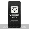 CONTURA II, WINDSHIELD WIPER, WHITE LENS, LOWER INDEPENDENT