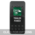 CONTURA II, TRAILER POWER, GREEN SINGLE LENS, SINGLE UPPER DEPENDENT