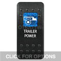 CONTURA II, TRAILER POWER, BLUE SINGLE LENS, SINGLE UPPER DEPENDENT