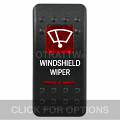 CONTURA II, WINDSHIELD WIPER, RED LENS, UPPER INDEPENDENT